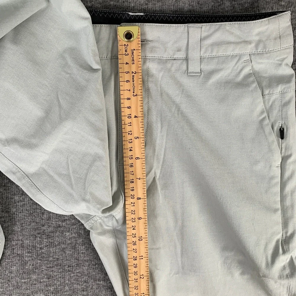 Vuori Aim Pants Men 38x31 Gray Performance Athleisure Modern